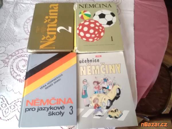 4x učebnice němčiny