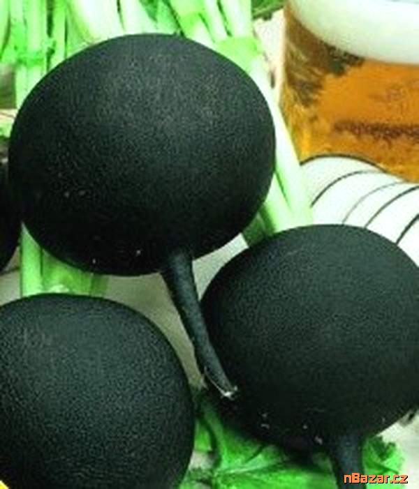 semena ředkev Kulatá černá semena ředkev Kulatá černá