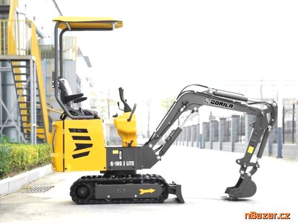 Minibagr Gorila G10S l LITE 2025 mega akce 60tis!