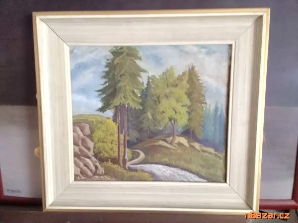 Originál obraz krajiny