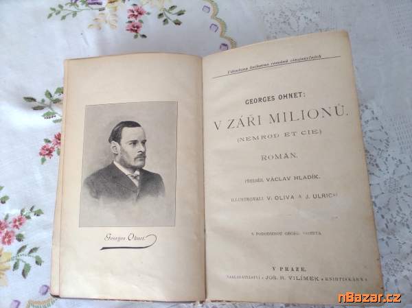 V záři milionů - román - staré tisky V záři milionů - román - staré tisky