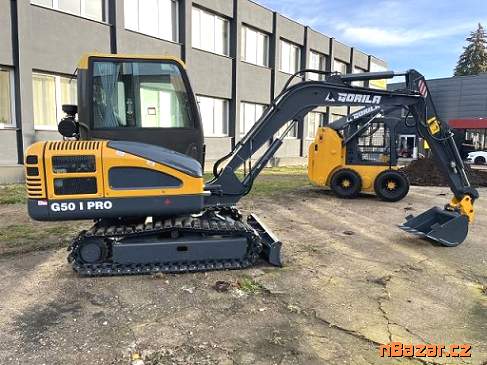 Minibagr G50 - Yanmar, mega akce Příslušenství