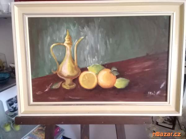 Obraz-olejomalba Zátiší s ovocem Obraz-olejomalba Zátiší s ovocem