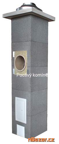 Kompletní komín sestava dílů