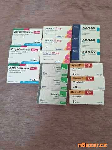 Sanval,Lexaurin,Rohypnol, Oxy
