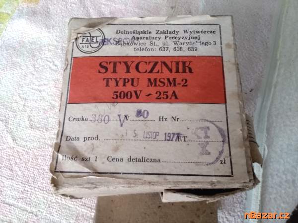 Stykač typu MSM-2