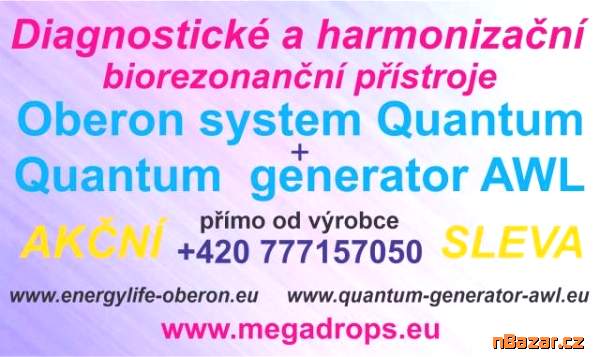 Biorezonancní přístroje Kvantový gener. AWL Oberon