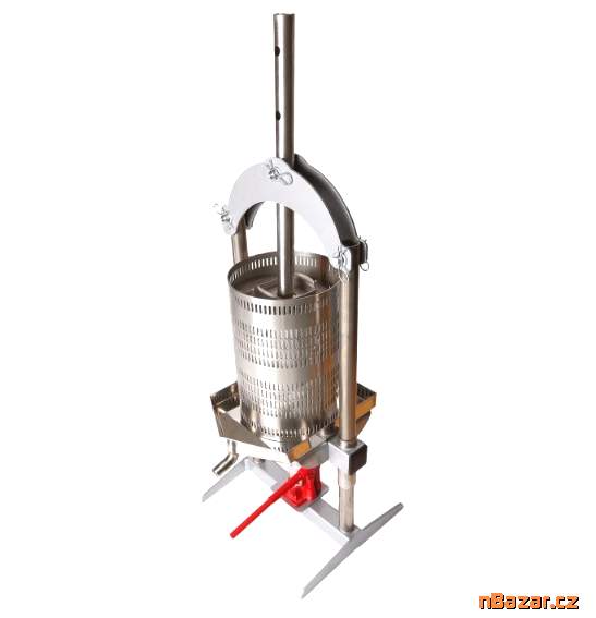 Hydraulický lis na ovoce nerezový