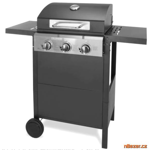 Plynový gril se 3 hořáky 