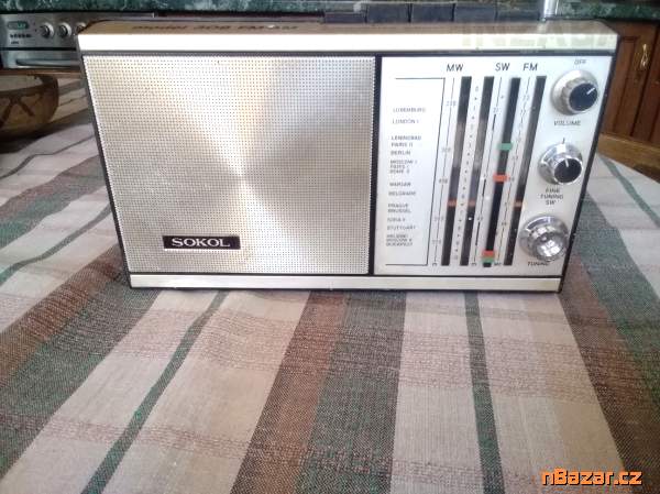 tranzistorové rádio Sokol tranzistorové rádio Sokol
