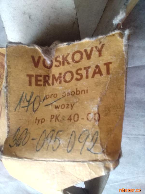 Voskový termostat pro osobní vozy Voskový termostat pro osobní vozy