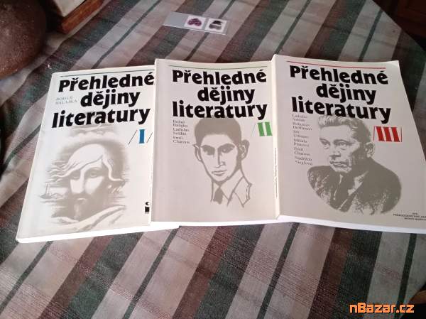 Přehledné dějiny literatury I. II. a III.díl