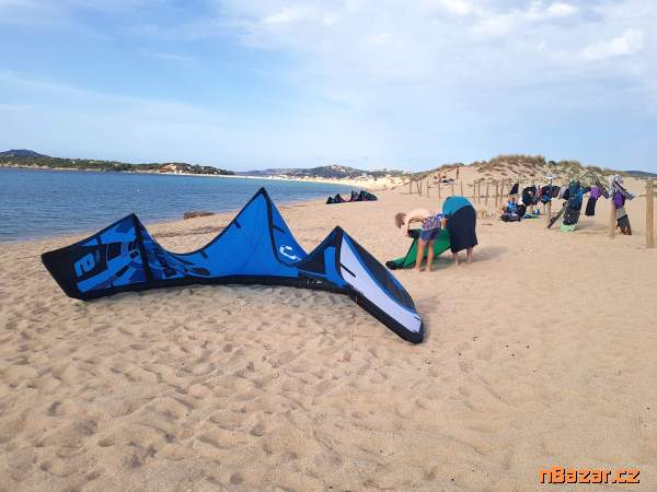 Prodám KITE OZONE ENDURO 9m – KOMPLET – kite, bar