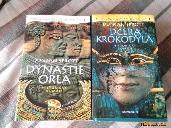 Ptolemajovský kvartet 1. a 2.díl Dynastie orla, D
