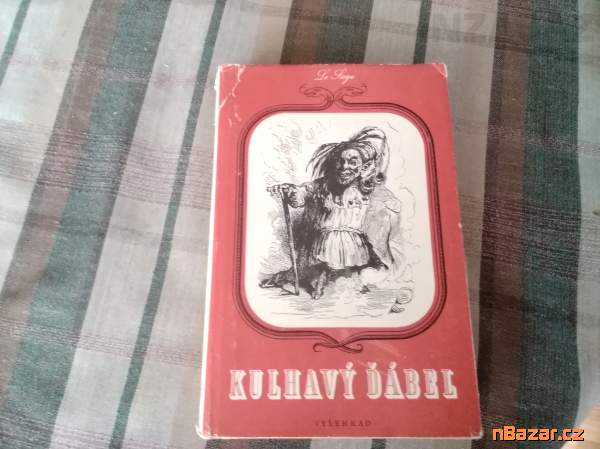 Kulhavý ďábel - historický román - staré tisky Kulhavý ďábel - historický román - staré tisky