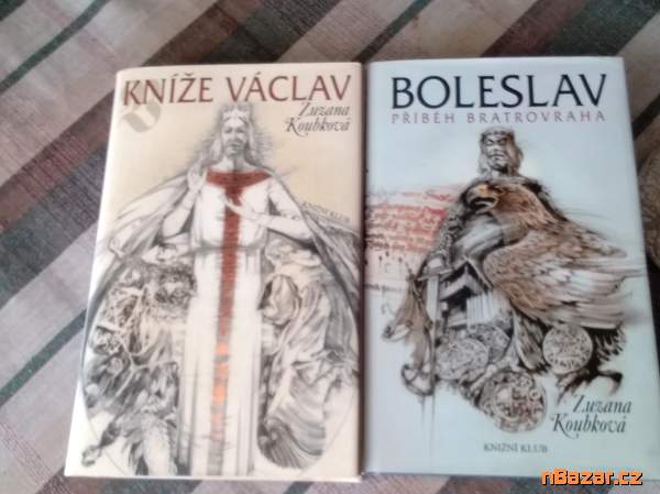 Kníže Václav, Boleslav - 2x hist.román