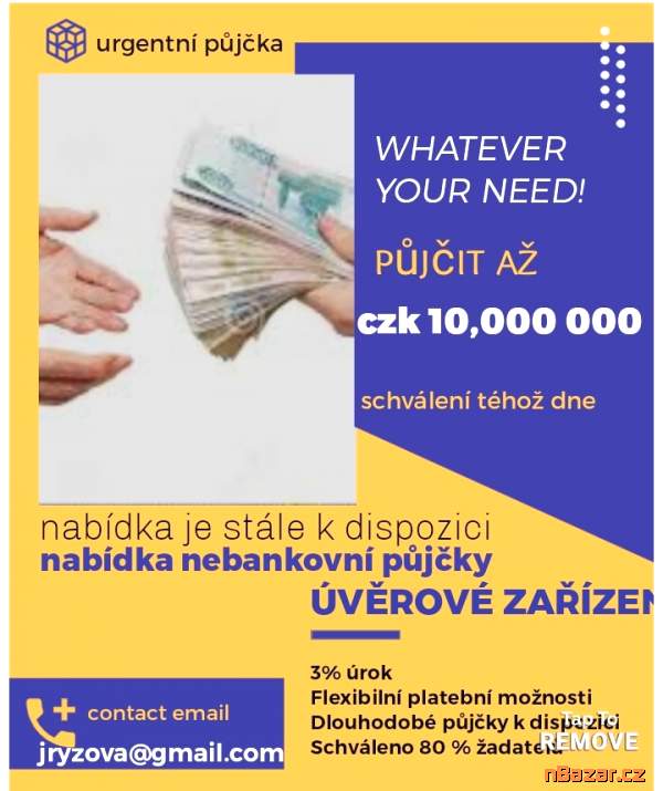 pro finanční pomoc kontaktujte ZDE