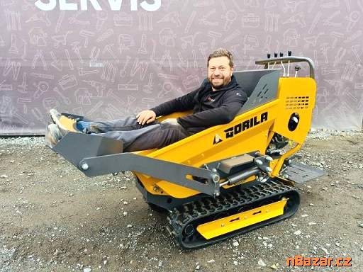 Mini dumper GORILA G800L - Nový, nepoužitý, záruka
