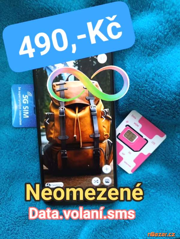 Neomezená data,sms a volání Neomezená data,sms a volání