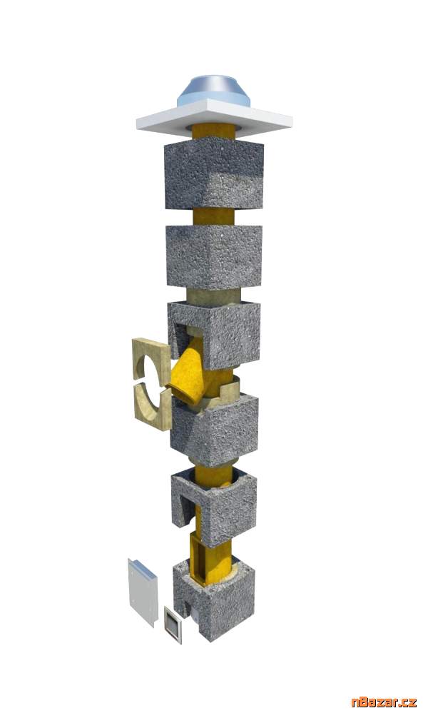 Komínová stavebnice 160mm délka 5m