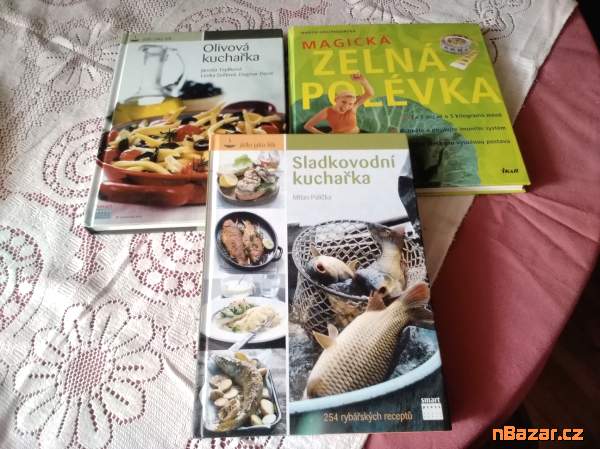 Sladkovodní kuchařka,Olivová kuchařka a Magická z