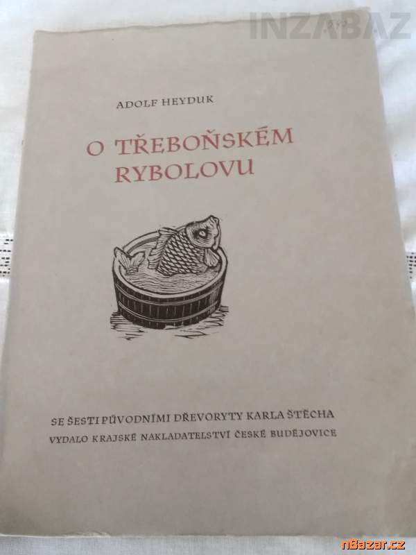 O třeboňském rybolovu - stará bibliofílie